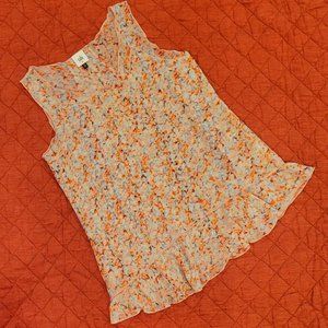 Size XS: CAbi Bella Floras Layered Tank Top